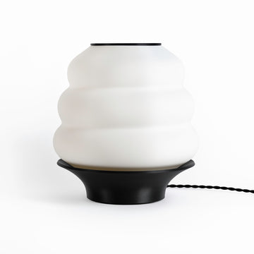 Honey Pot Minimalist Classic Plant-Based PLA 3D Printed Dimmable LED Table Lamp - JONATHAN Y